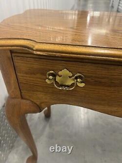 Thomasville Sofa Table Entry Table Furniture Two Drawers Chippendale Vintage