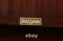 Tibbenham English Chinese Chippendale Style Mahogany Coffee Table