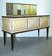 Umberto Mascagni 1950s Credenza Sideboard With Mirror Dining Table/chair Availab