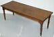 Very Rare Victorian Jas Shoolbred & Co Three Plank Walnut Refectory Dining Table