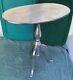 Vintage Aluminum Chippendale Coffee End Table Steampunk Mid-century Modern Art