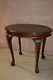 Vintage/antique Carved Solid Mahogany Ball & Claw Foot Oval Table