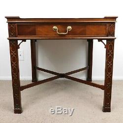 Vintage Baker Chinese Chippendale Table English Asian Style LOCAL PICK-UP ONLY