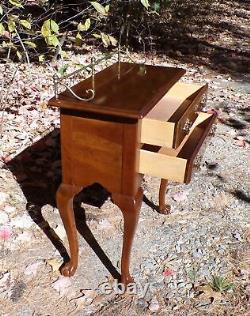 Vintage Cherry Valley Chippendale Style Dressing Table Lingerie Chest Console