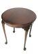 Vintage Chippendale Mahogany Occasional Table With Ball And Claw Feet 6304 R