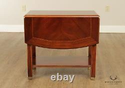 Vintage Chippendale Style Mahogany Drop Leaf Side Table
