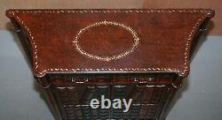 Vintage Faux Book Library Sideboard With Twin Drawers Lovely Decorative Piece