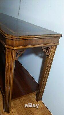 Vintage LANE Console/Sofa/Entry Table Chinoiserie/Chippendale 988 08