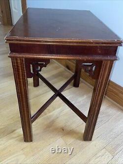 Vintage Lane Side Table 11257 85 Asian Chippendale Style Fretwork Chinese