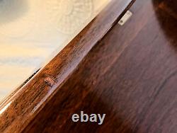 Vintage Mahogany English Chippendale Style Butler's Table