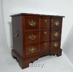 Vintage Pennsylvania House Cherry Wood Bachelor Chest Nightstand Table Drawers