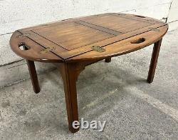 Vintage Pennsylvania House Chippendale Style Butler Coffee Table