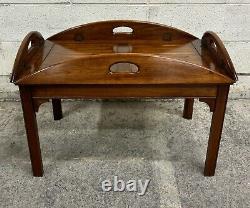 Vintage Pennsylvania House Chippendale Style Butler Coffee Table