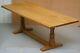 Vintage Robert Mouseman Thompson Solid Oak Refectory Dining Table 230 X 86 Cm