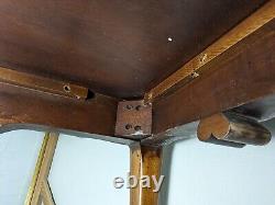 Vintage Sutton Furniture Mahogany Wood Chippendale Tea Table Ball & Claw Feet