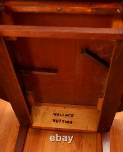 Wallace Nutting Oval Drop Leaf Table