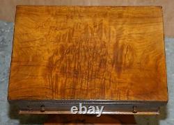 William IV Fully Restored Rosewood Games Table Chess Backgammon Cribbage Board