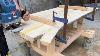 Woodworking Skills Virtuosity With Basic Tools Build A Simple Table From Monolithic Tree Trunks