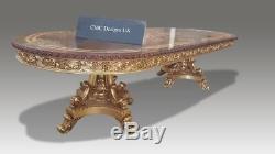 World class Opulent Louis XVI style dining table set range, 8ft to 20ft plus