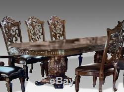 World class designer dining table and chairs made to order 8ft to 20ft plus