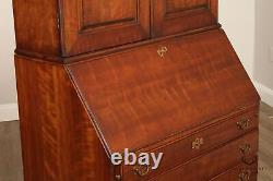 Wright Table Co. Chippendale Style Cherry Secretary Desk