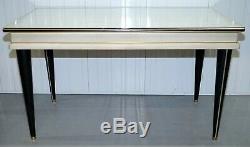 1950 Umberto Mascagni Credenza Manger Table / Chaises Buffet Aussi Disponible