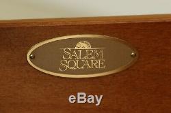 31788ec Salem Square 1 Bar En Acajou Tiroir Serveur Table