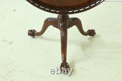 49842ec Baker Stately Homes Ahogany Tilt Top Ball & Claw Table