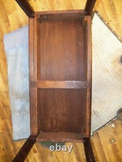 Antique 1750 Chippendale Card Table Noyer