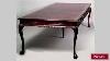 Antique Anglais Style Chippendale Mahogany Conférence Table