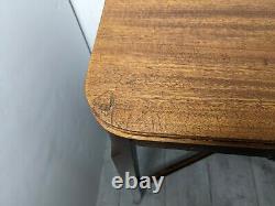 Antique Rustic Ahogany Wood Anglais Style Chippendale Table De Bureau Victorian