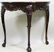 Baker Furniture Stately Homes Collection Acajou Irlandais Demilune Table