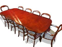 Belle Designer George III Style Brésilien Table Acajou, Français Poli