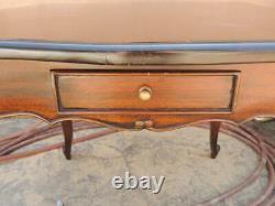 Bois Franc 36x31+ French Chess / Table De Jeu Inlaid Top Chippendale Jambes Walnut