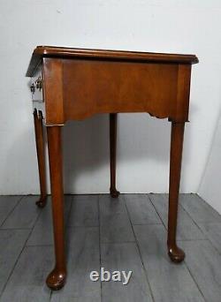 Bureau/table De Meubles Vintage Siècle Avec Tiroir Georgian Queen Anne Chippendale