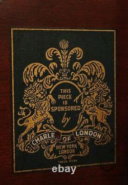 Charles Of London Vintage Ahogany Chippendale Clover Pie Tilt Tilt Top Table