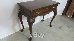 Console Console Fancher Chippendale Mahogany Server