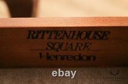 Henredon Rittenhouse Square, Ahogany Chippendale Table À Manger