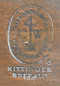 Kittinger Williamsburg Chippendale Acajou Table Griffe Et Bille Table Cw 70