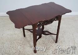 L61720EC BAKER Table de Pembroke en acajou de style Chippendale historique de Charleston