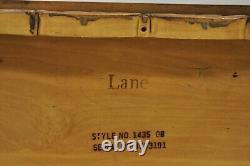 Lane Chinese Chippendale Banded Ahogany Ball & Claw 53 Console Canapé Hall Table