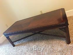 Lane Chinese Chippendale Coffee Table Alta Vista Mahogony