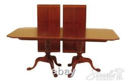 Lf37592 Hickory Chair Co. Clawfoot Ahogany Salle À Manger Table