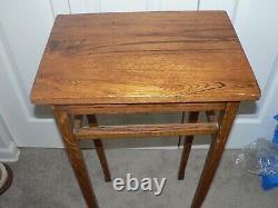 Pieds Anciens De Chippendale Arts Crafts 1800 Made Of Tiger Oak