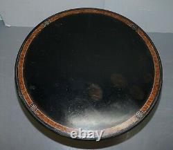 Rare Gillow & Co 1852-1857 Aesthetic Movement Burr Walnut Ebonised Dining Table
