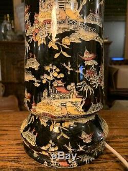 Royal Winton Grimwades Table Céramique Lampe, Vintage 1951 Circa