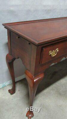 Statton Cerise Sofa Table Console Griffe Pieds Chippendale