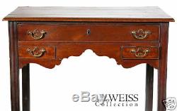 Swc-chippendale Lowboy / Coiffeuse, Angleterre, V. 1780