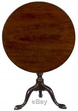 Swc-tilt-top Table Avec Birdcage, Newport, V. 1760-80
