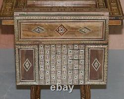 Table De Cartes De Backgammon À Haute Collection Vers 1910 À Damas